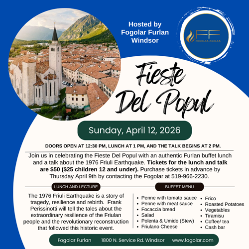 FOGOLAR FURLAN FIESTE DEL POPUL