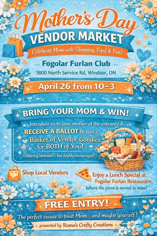 Mother's Day Vendor Market